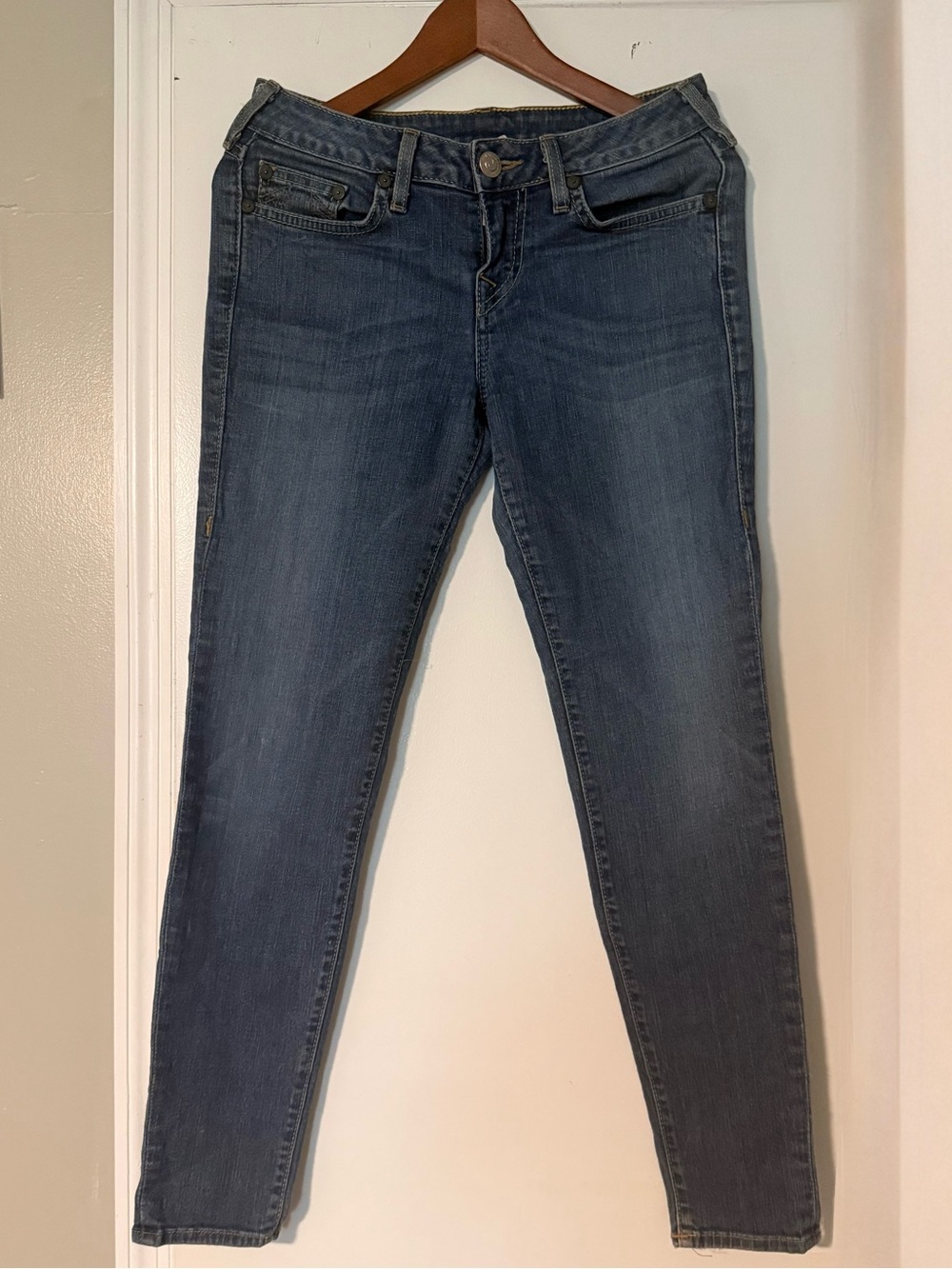True Religion Dark Wash Skinny Jeans